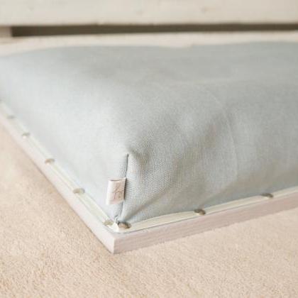 Serving Tray With Pillow Or Laptop Lap Desk - Aqua..